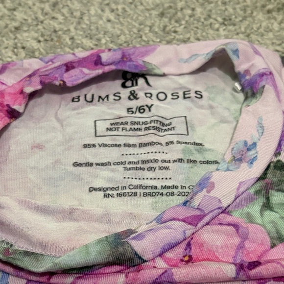 Bums & Roses Pajamas - Picture 3 of 3